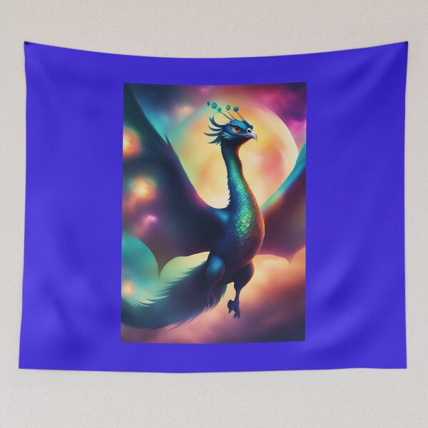 Item preview, Dragon Peacock Galaxy designed and sold by GleamingGiant.