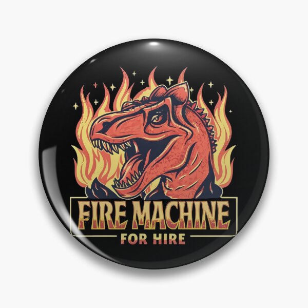 Item preview, Dinosaur for hire as a machine fire  designed and sold by Coollzone.