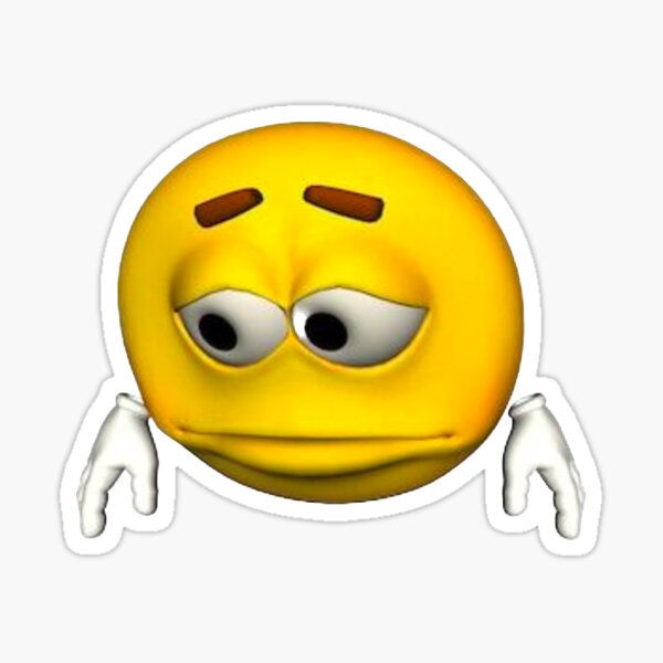 Sad Emoji Sticker