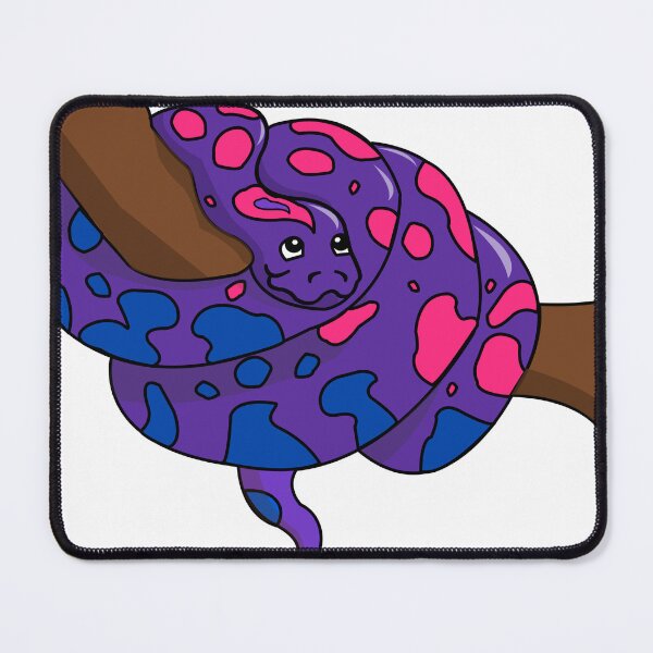 Item preview, Bisexual Burmese Snake Pride Flag designed and sold by HarveyHandcraftsandDesigns.