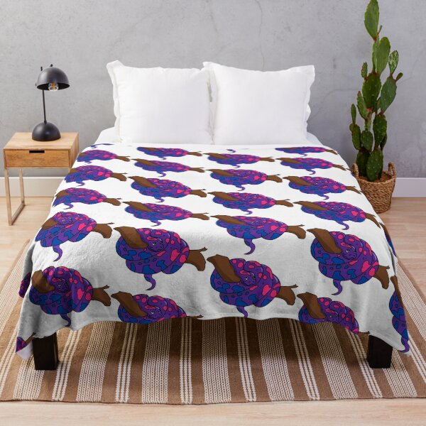 Item preview, Bisexual Burmese Snake Pride Flag designed and sold by HarveyHandcraftsandDesigns.