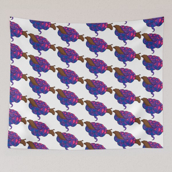 Item preview, Bisexual Burmese Snake Pride Flag designed and sold by HarveyHandcraftsandDesigns.