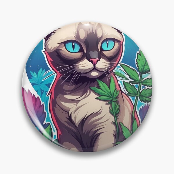 Item preview, Nuggets Vaporwave Color Theory Kitty Cat designed and sold by wojysmokes.