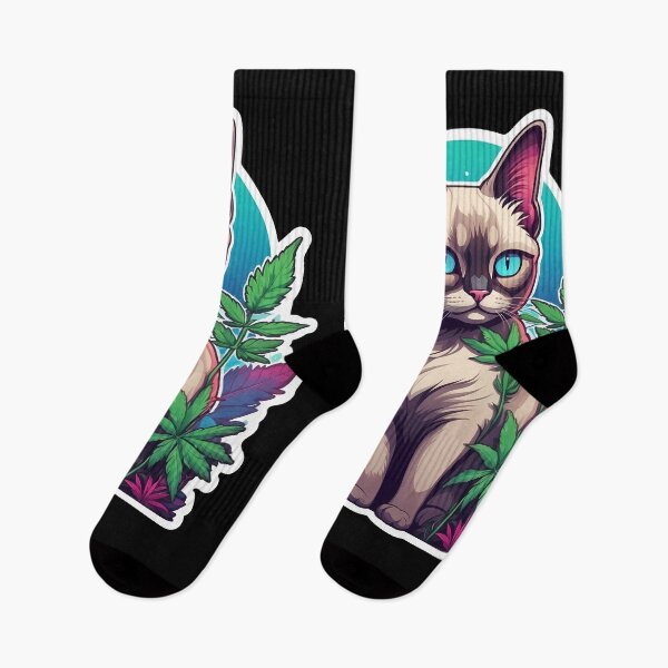 Item preview, Nuggets Vaporwave Color Theory Kitty Cat designed and sold by wojysmokes.