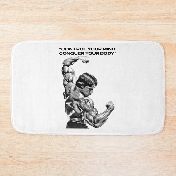 Item preview, Stoic Quote "Control your mind, conquer your body." Arnold. schwarzenegger Fan art designed and sold by HuzaifaNaveedh.