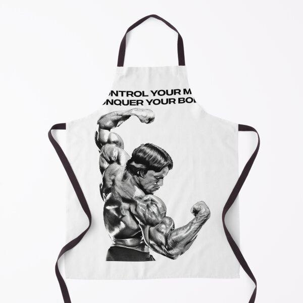 Item preview, Stoic Quote "Control your mind, conquer your body." Arnold. schwarzenegger Fan art designed and sold by HuzaifaNaveedh.