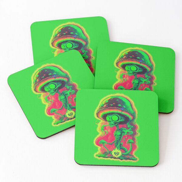 Item preview, Alien mushrooms designed and sold by GreenKingShop.