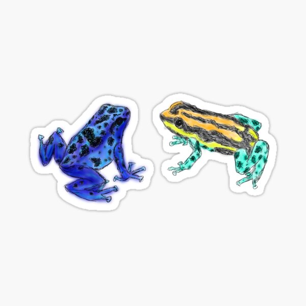 Item preview, poison dart frog buddies designed and sold by starparks737.
