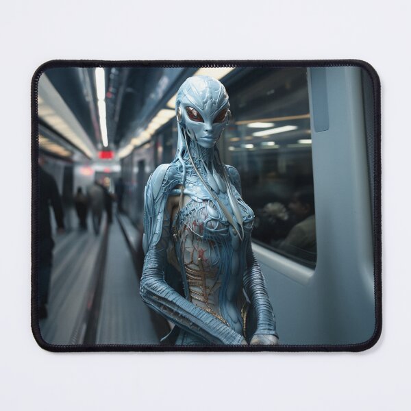 Item preview, Alien woman subway joy designed and sold by oilidesing.