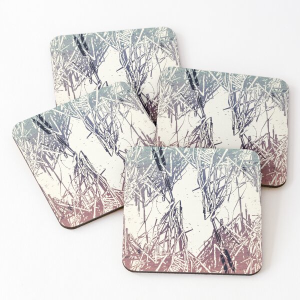 Item preview, Icy Lake by Jenny Meehan v2 designed and sold by Jenny Meehan Art Prints and Patterns  .