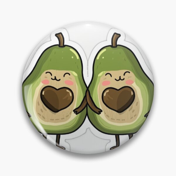 Item preview, Mamacado Love Kawaii Avocado Couple designed and sold by VoxVirtuoso.