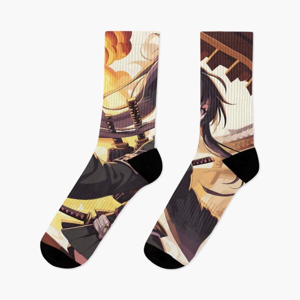 Item preview, Anime Ninja Girl Desk Mat, Gaming Mouse Pad, Bath Mat designed and sold by KitonicTees.