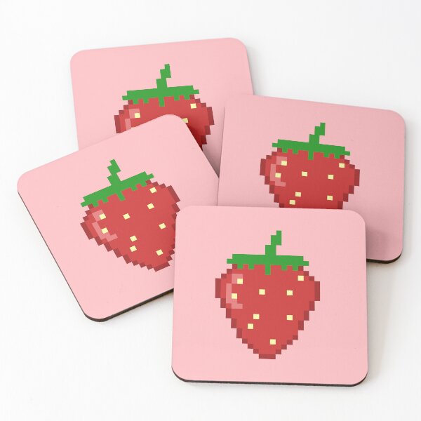 Item preview, Pixel strawberry  designed and sold by Esmeraldas2.