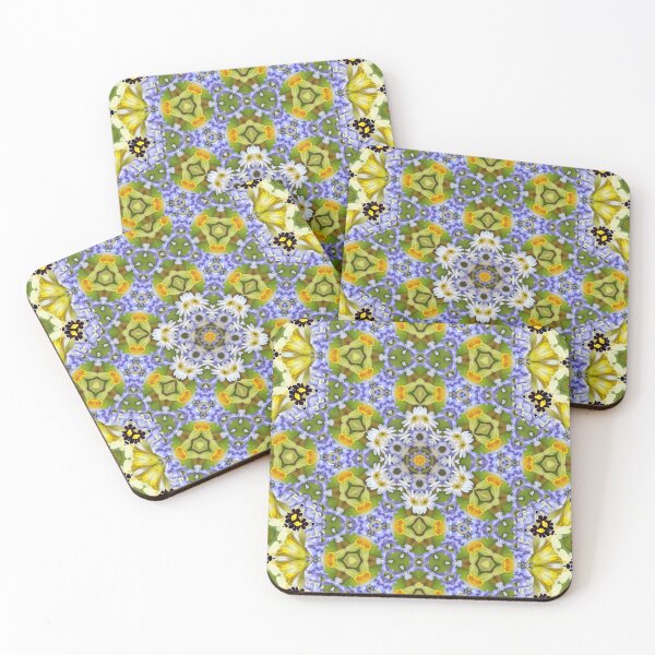 Item preview, Abstract floral pattern designed and sold by mikistudio.