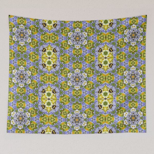 Item preview, Abstract floral pattern designed and sold by mikistudio.
