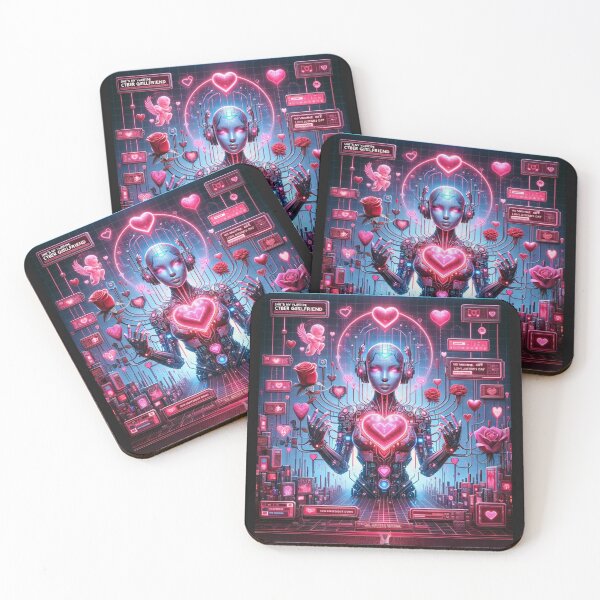 Item preview, VALENTINE CYBER GIRLFRIEND designed and sold by TshirtTown88.