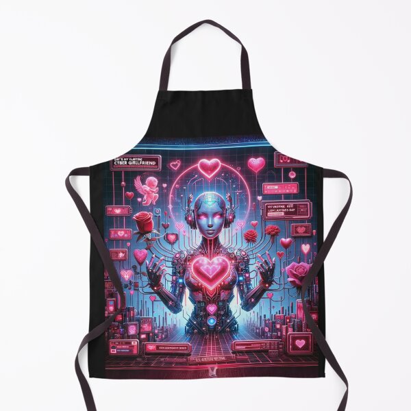 Item preview, VALENTINE CYBER GIRLFRIEND designed and sold by TshirtTown88.