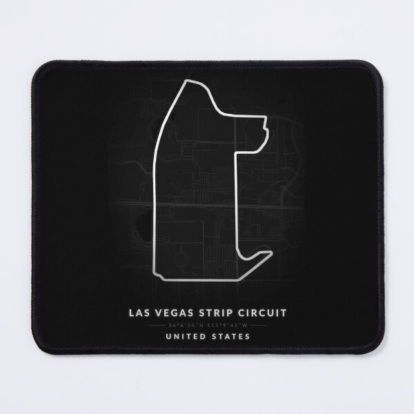 Item preview, Las Vegas Strip Circuit in the United States in Black and White designed and sold by Jerhus.
