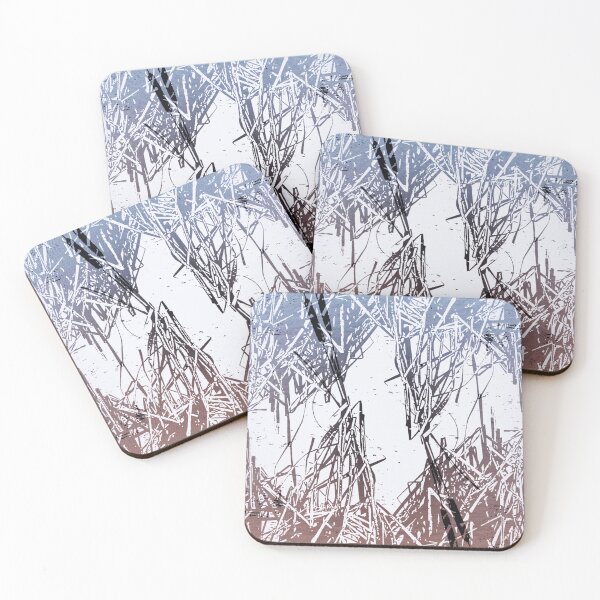 Item preview,  Icy Lake by Jenny Meehan  designed and sold by Jenny Meehan Art Prints and Patterns  .