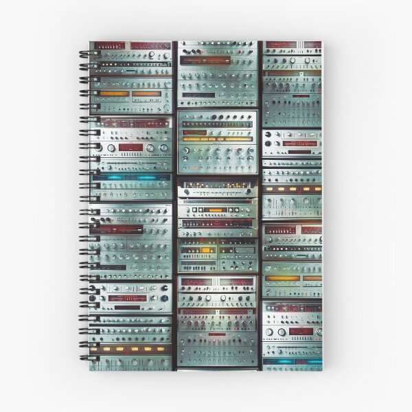 Aperçu de l'œuvre Racks de matériel audio vintage créée et vendue par drawbey.