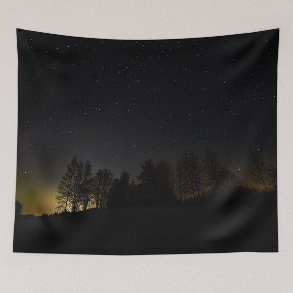 Item preview, The farm is over there under the stars designed and sold by Jouko Lehto Photography.