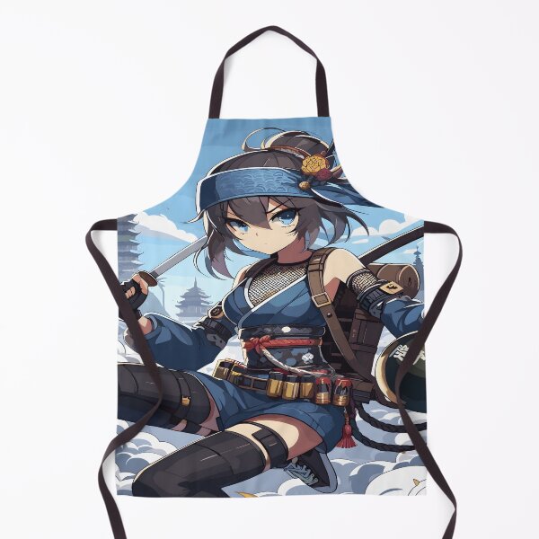 Item preview, Anime Girl Desk Mat, Mouse Pad Bath Mat designed and sold by KitonicTees.
