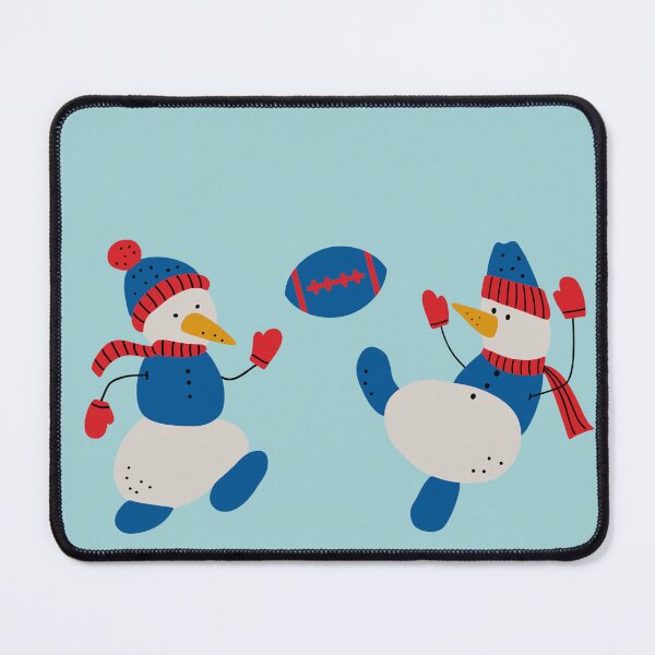 Item preview, Buffalo Bills Snowman - Billieve Together! designed and sold by YonderAndBeyond.