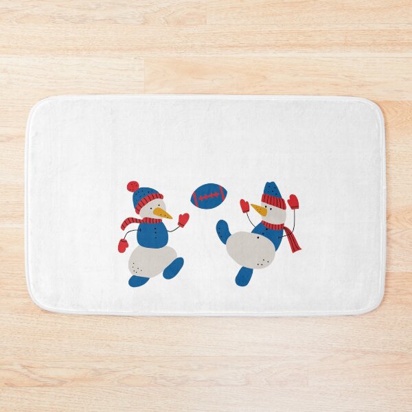 Item preview, Buffalo Bills Snowman - Billieve Together! designed and sold by YonderAndBeyond.
