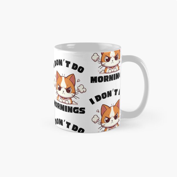 Item preview, Not a morning person cat lovers  designed and sold by Jam3x.