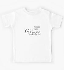 Galapagos Ecuador Hammerhead shark Kids Tee