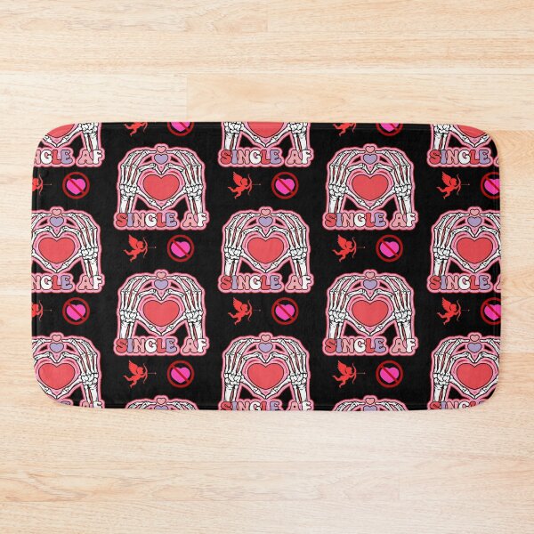 Item preview, Single Af Skeleton Hands Valentines Day  designed and sold by WoodburyLake.