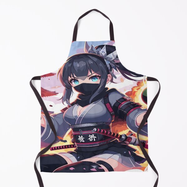 Item preview, Anime Girl Desk Mat designed and sold by KitonicTees.