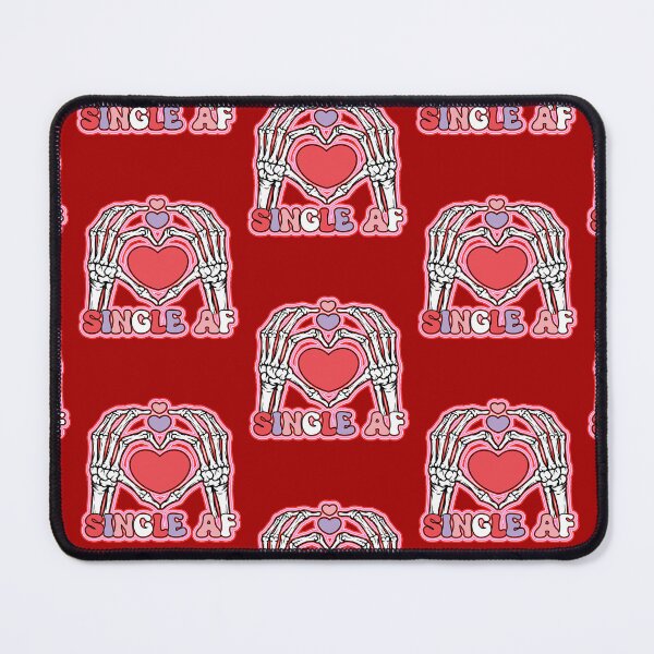 Item preview, Single Af Skeleton Hands Valentines Day designed and sold by WoodburyLake.