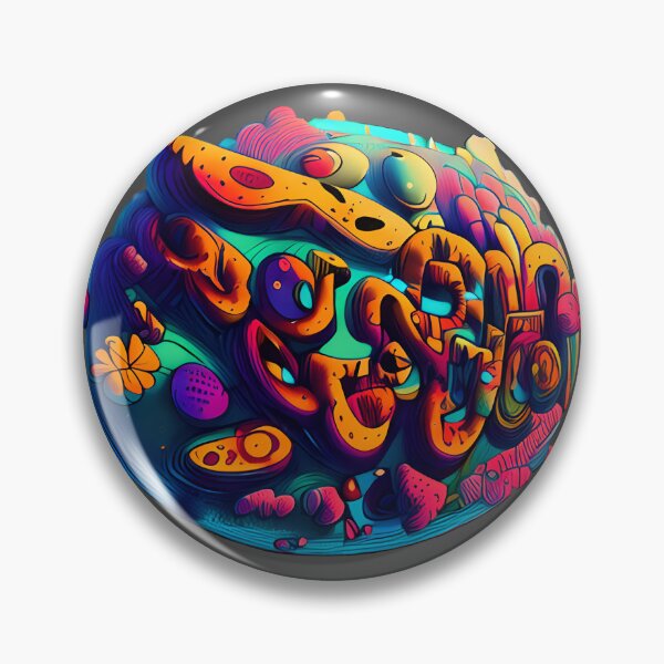 Item preview, Wax Graffiti Style Gibberish Shpere designed and sold by Chubuter.