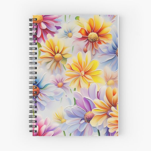 Item preview, Zinnia Tile 06 Rainbow Smiles in a Field of Daisy Dandelions and Sunshine of Nature's Confetti Party designed and sold by TheBrainArt.