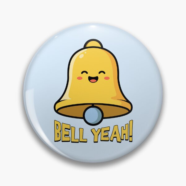 Item preview, Bell Yeah! Cute Bell Cartoon designed and sold by PMCreative.