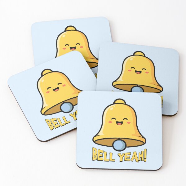Item preview, Bell Yeah! Cute Bell Cartoon designed and sold by PMCreative.