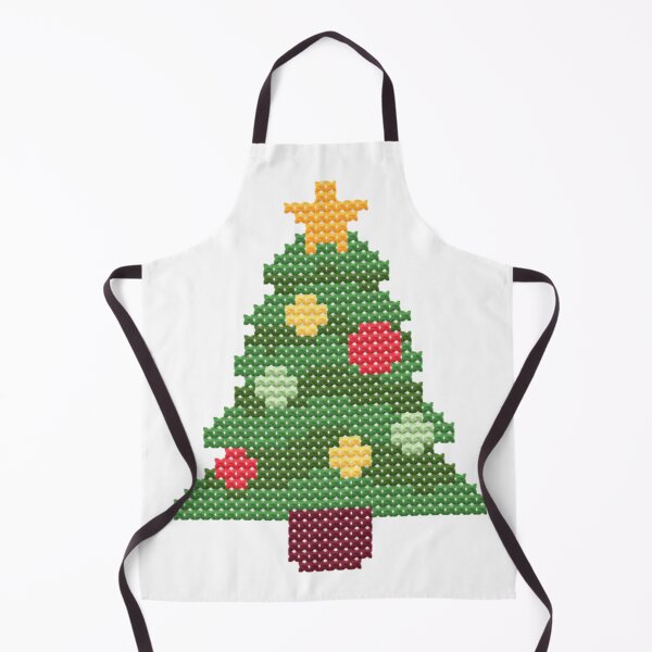 Item preview, Christmas Tree Faux Cross Stitch designed and sold by CraftBazaarUK.