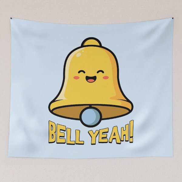 Item preview, Bell Yeah! Cute Bell Cartoon designed and sold by PMCreative.