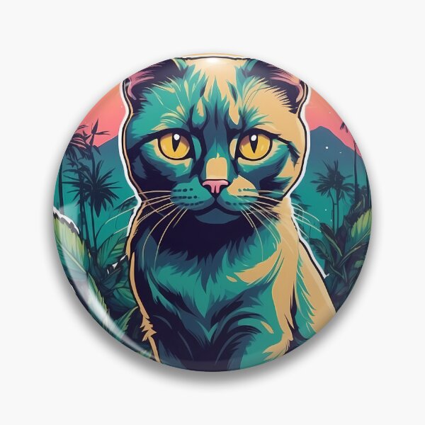 Item preview, Sunset over the cali hillside, Cat yellow eyes designed and sold by wojysmokes.
