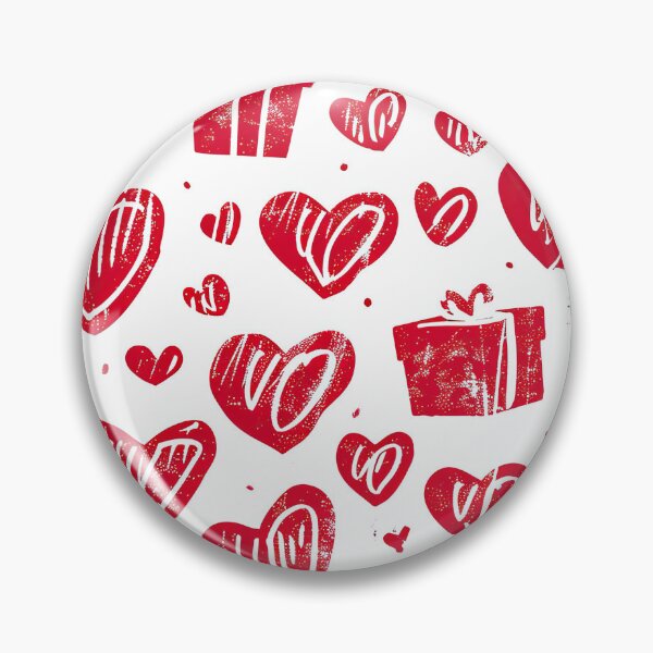 Item preview, Valentines Day vintage style linocut postcard with cupid and hearts designed and sold by dvoevnore.