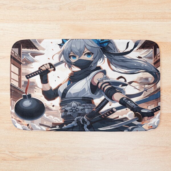 Item preview, Anime Desk Mat, Mouse Pad Bath Mat designed and sold by KitonicTees.