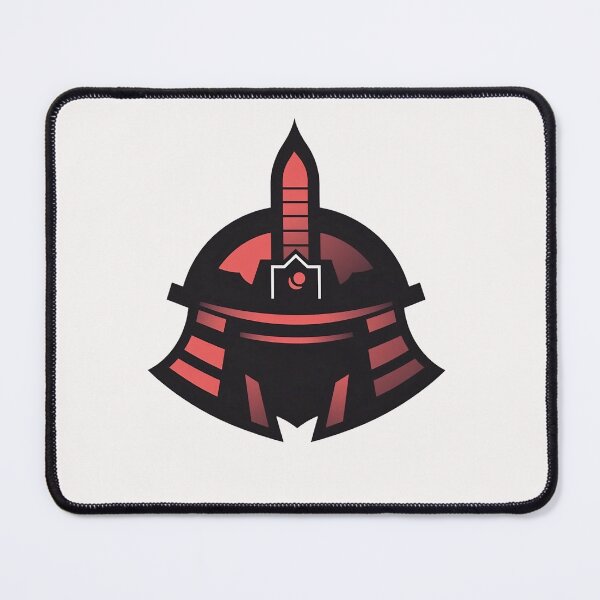 Item preview, Minimalist Samurai Helmet: Stylized Kabuto Icon designed and sold by ShogunStyle.