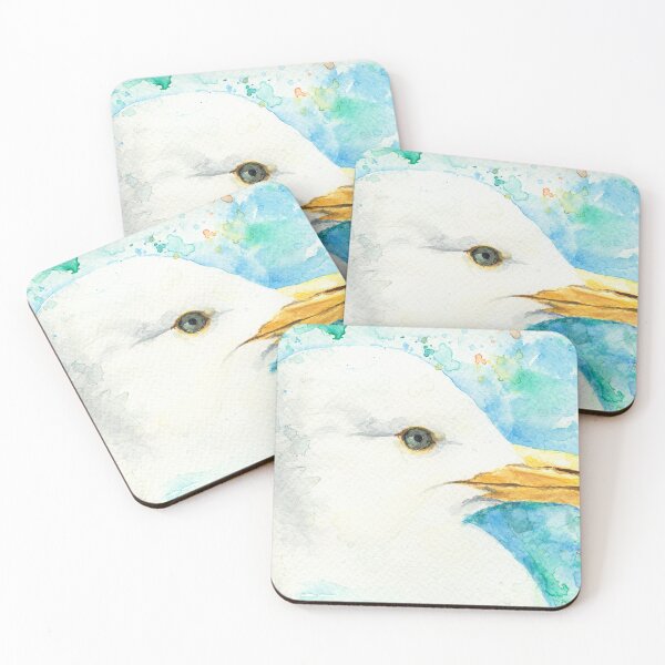 Item preview, Watercolour of Cedric The Seagull  designed and sold by ByRosemarie.