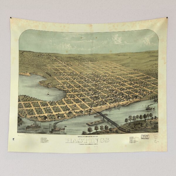 Item preview, Hastings, Minnesota (1867) designed and sold by allhistory.