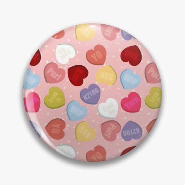 Item preview, knitting candy hearts designed and sold by skeinappeal.