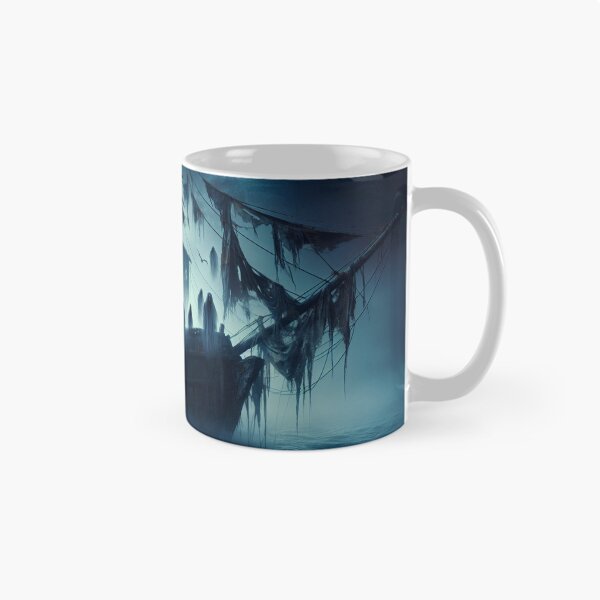 Item preview, Ghost ship in the sea designed and sold by yodabi.