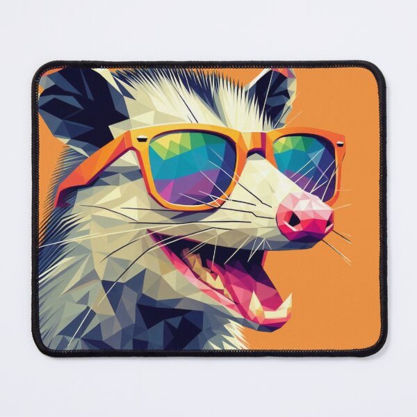 Item preview, Low Poly Possum Pop Art designed and sold by pseudosiren.