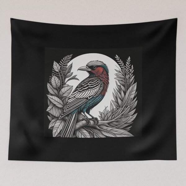 Item preview, Elegance in Monochrome: Vintage Avian Charm designed and sold by recipestv7.