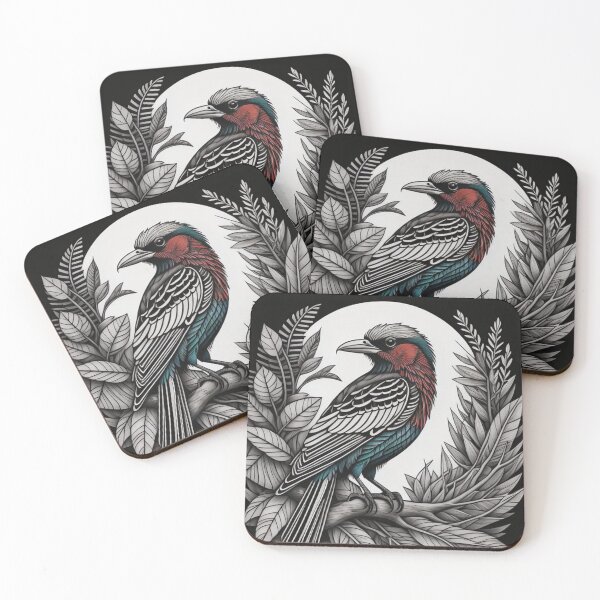 Item preview, Elegance in Monochrome: Vintage Avian Charm designed and sold by recipestv7.